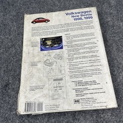 Volkswagen VW New Beetle Service Repair Manual 1998-1999 1.8L Turbo 1.9L TDI