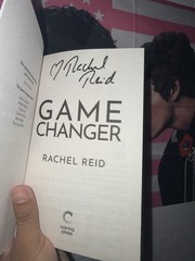 *AUTOGRAPHED* Game Changer SIGNED by Rachel Reid
