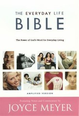 The Everyday Life Bible Hardcover Joyce Meyer