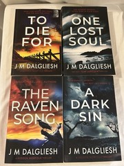 J.M. Dalgliesh Hidden Norfolk Thriller Series Book Lot of 4 Trade Paperbacks