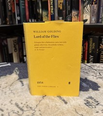 Lord of the Flies – William Golding (Hardcover) Faber First Library Edition, VG+
