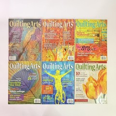 Lot 6 Quilting Arts Magazine Spring 2003 Apr/May 2010 Multicolor Magazines