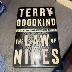 The Law of Nines Terry Goodkind 1st Edition 1st Printing HC DJ 2009 Fantasy