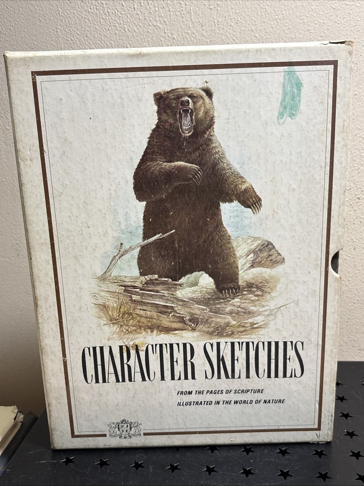 1978 Edition – CHARACTER SKETCHES FROM THE PAGES OF SCRIPTURE w/Slipcase