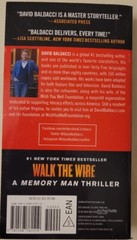 Memory Man Ser.: Walk the Wire by David Baldacci (2021, Mass Market)