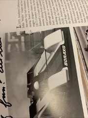 Fire Nitro Rubber And Smoke Signed By Bob McClurg Dragsters Racing Culture
