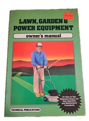 Lawn Garden & Power Equipment Owner’s Manual Intertec 1980s Repair Guide