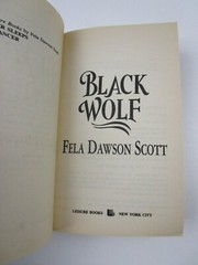 Black Wolf by Fela Dawson Scott, Paperback, Novel, Romance 1994
