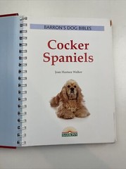 Barron’s Dog Bibles Cocker Spaniels Spiral Hardcover with DVD Full Color
