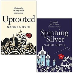 Naomi Novik 2 Books Collection Set (Uprooted & Spinning Silver) NEW