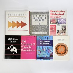 Lot 7 Science Literacy Biology Economics Books Kuhn Daly Bybee PB Set Education