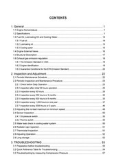 YANMAR 3TNV 4TNV SERIES DIR INJ DIESEL ENGINE SERVICE MANUAL , FOLDOUTS