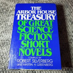 Arbor House Treasury of Great Science Fiction Short Novels Silverberg 1980 HCDJ