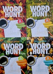 Large Print Word Hunt Vol. 153-156 Set of 4 BRAND NEW 2026