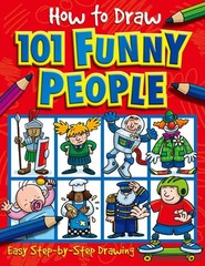 How to Draw 101 Funny People (How to Draw)