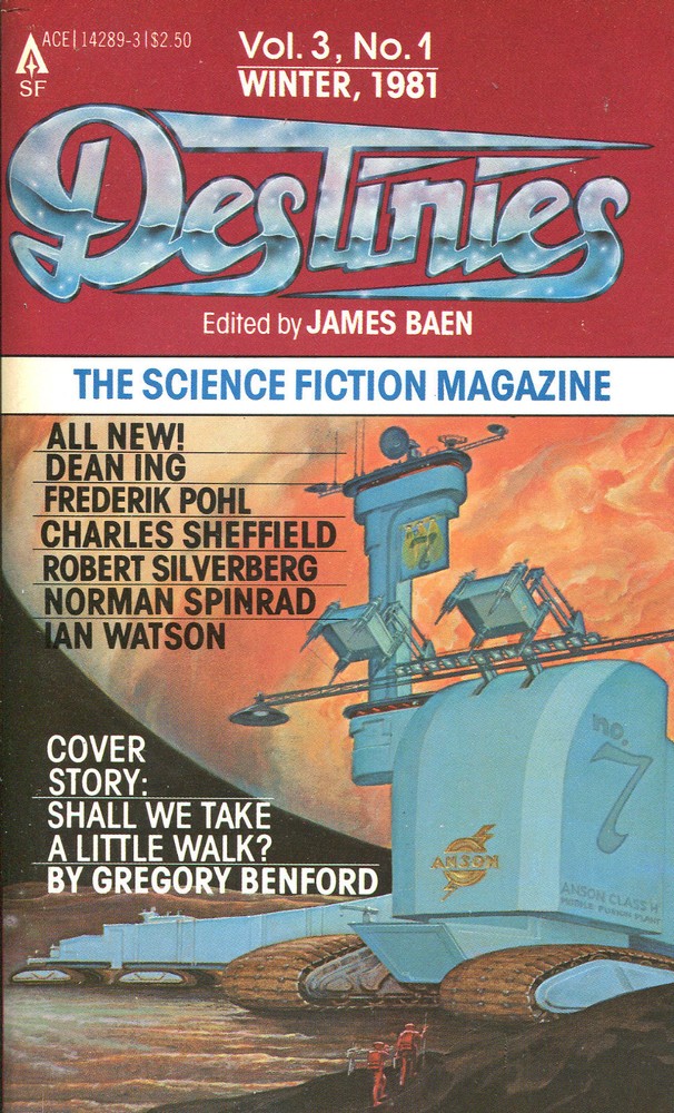Destinies-Winter, 1981-Benford, Ing, Pohl, Sheffield, Silverberg, Ian Watson