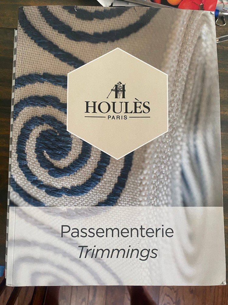 Houles Paris Passementerie Trimmings Paperback book 270 pages