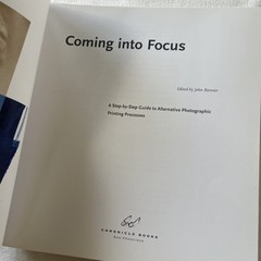 Coming Into Focus Alt Photographic Printing Processes 2000 Chronicle Book Br4