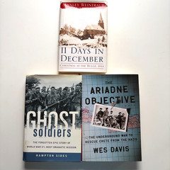 WWII History HC Lot – Ghost Soldiers, Ariadne Objective, 11 Days in December