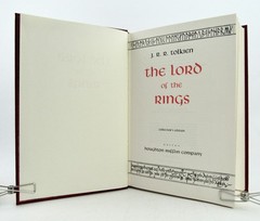 LORD OF THE RINGS Collector’s Edition J.R.R. Tolkien 10th Printing w/map HB EXC
