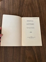 Spiritual Letters, Francis Fenelon, 56 Pages, PB, G