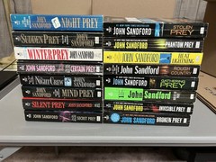 JOHN SANDFORD LOT 16 PBs BOOKS Prey Virgil Flowers Lucas Davenport