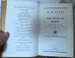 THE COLLECTED WORKS OF W. B. YEATS – VOLUME IX – 2004 – HARDCOVER