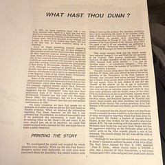 What Hast Thou Dunn? Jerald & Sandra Tanner PB Mormonism Utah Lighthouse 1991