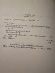 Holocaust and Return to Zion : A Study in Jewish Philosophy of History by…