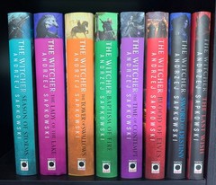 Witcher Complete Set 8 Books HC -Orbit – 1 & 2 First Print Illustrated edition