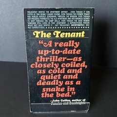 The Tenant by Roland Topor 1967 Bantam Books Gothic Horror Vintage Paperback