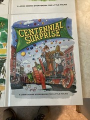 4 John Deere Storybook For Little Folks Books Johnny Tractor- Corny Cornpicker