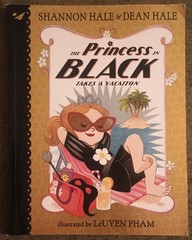 4 Princess in Black paperback books by Shannon Hale + Dean Hale #3 #4 #6 #9