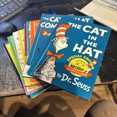 10 Dr Seuss random book lot of Hardcover Books kids New and Vintage – GOOD