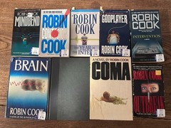 Robin Cook Lot of 9: 6 Paperbacks & 3 Hardbacks; Coma Brain Contagion