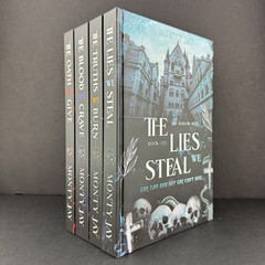 Twisted Fiction Monty Jay Hollow Boys Special Edition 4 Hardcover Book Set New