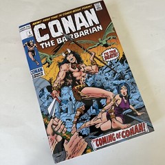 Marvel Comics Omnibus Conan the Barbarian #1-HC book-dust jacket-Roy Thomas