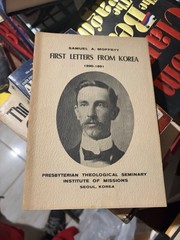 First Letters from Korea (1890-1891)
