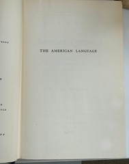 The American Language by H.L. Mencken Complete 3Vol. Set 1943 Vintage