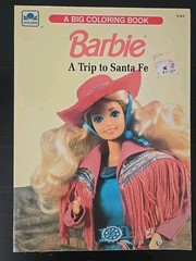 Vintage 1990 Mattel BARBIE Coloring Book A TRIP TO SANTA FE Golden # 1218-5 NOS