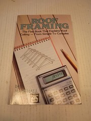 Roof Framing: The First Book That Explains Roof Cutting Marshall Gross 1984 PB
