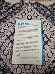 BLUES PEOPLE LeRoi Jones AKA Amiri Baraka PB BOOK (c) 1963 1st Print/Edition VG+