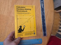 Calculator Decision-Making Sourcebook by Texas Instruments (1977, Trade Paperbac