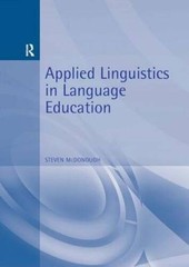 Applied Linguistics in Language Education – Paperback – VERY GOOD