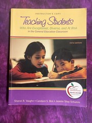 Instructor’s Copy: Teaching Students Who Are Exceptional