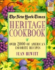 New York Times Heritage Cookbook: Over 2,- 9780517309971, Jean Hewitt, hardcover
