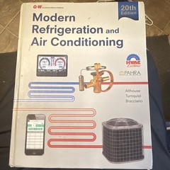 Modern Refrigeration and Air Conditioning Hardcover