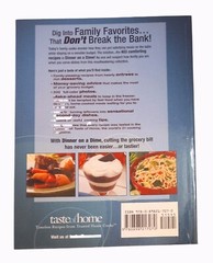 Dinner On A Dime A Taste Of Home 403 Budget-Friendly Family Favorite Recipes