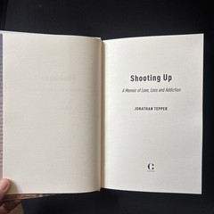 Shooting Up by Jonathan Tepper Hardcover Book