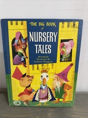 The BIG Book of NURSERY TALES Treaure 1973 hb Evelyn Andreas Leonard Weisgard VG